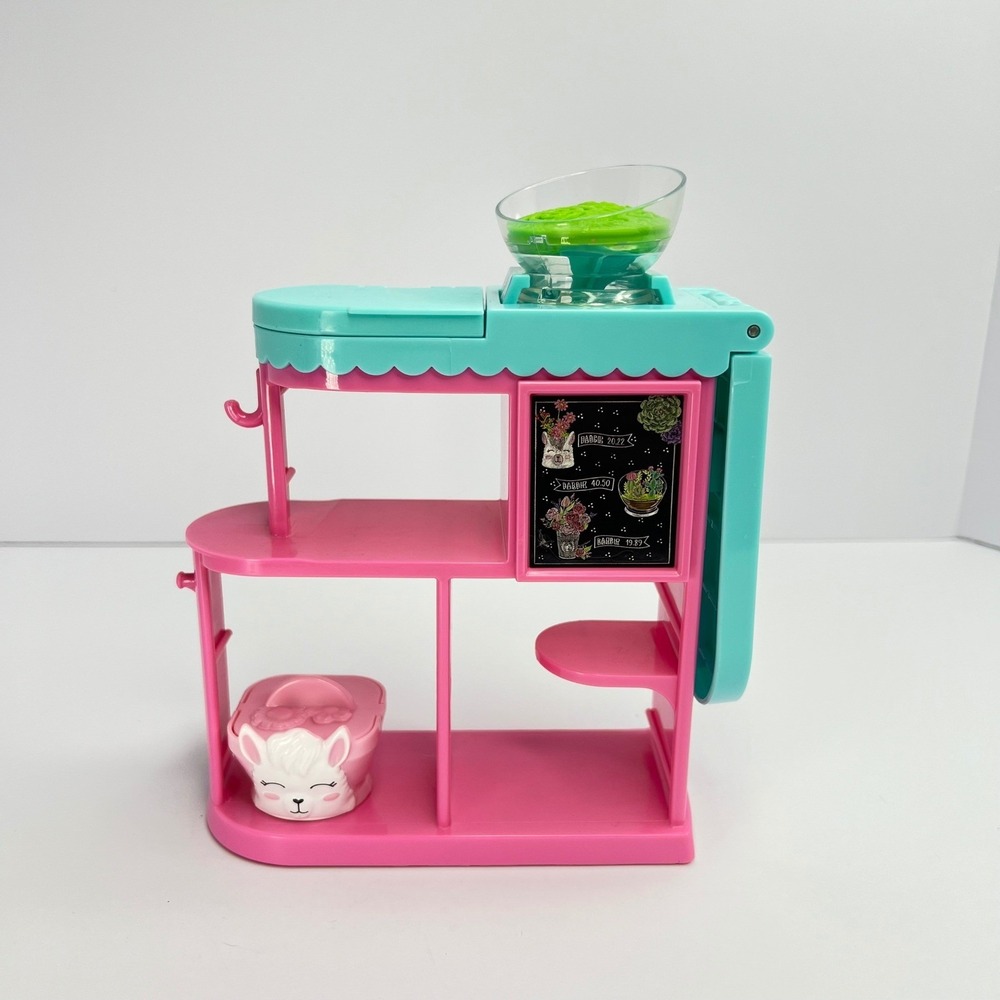 Barbie Florist Playset Use With Play Dough Mattel Doll Career Pretend Play